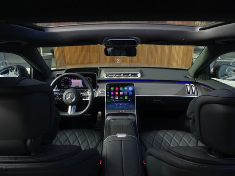 Mercedes-Benz S-Klasse 580 e 4M 510PK Lang AMG L. Designo / Burmester / carbon / VIP