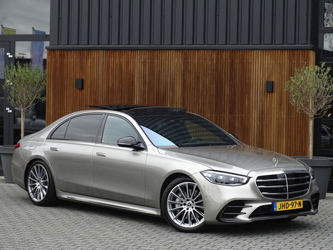 Mercedes-Benz S-Klasse 580 e 4M 510PK Lang AMG L. Designo / Burmester / carbon / VIP