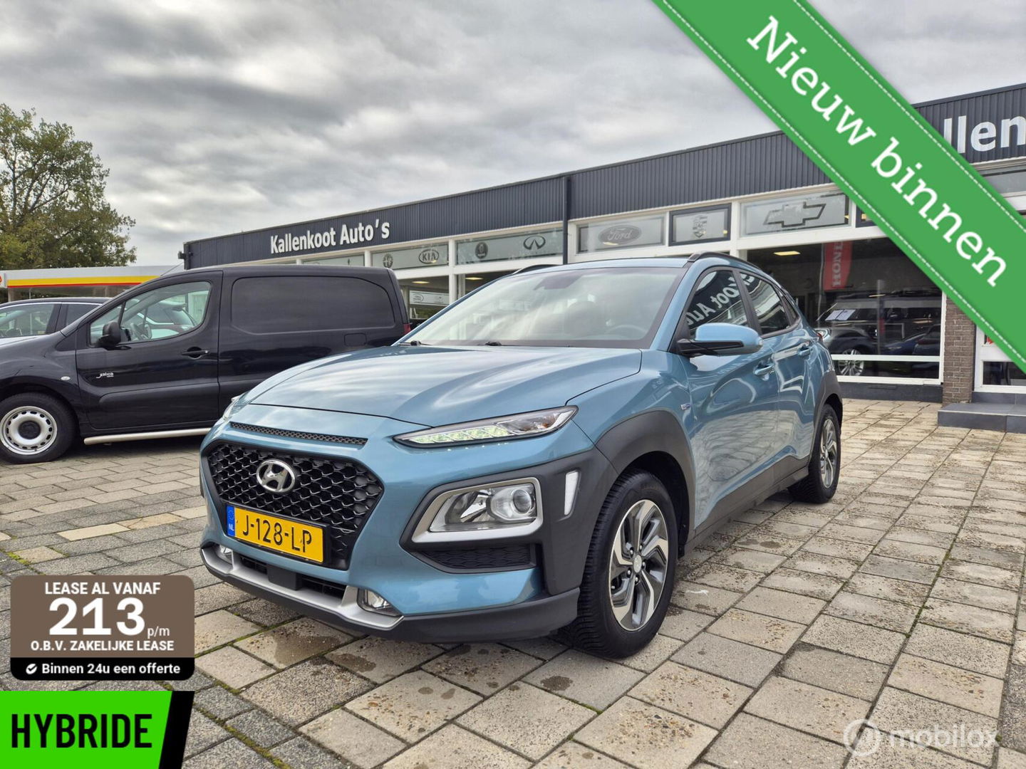 Hyundai Kona 1.6 GDI HEV Comfort, Trekhaak, Navi, Carplay