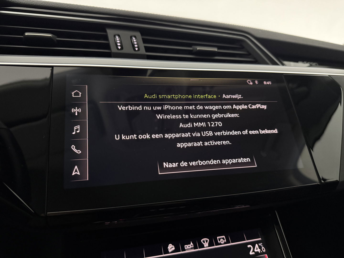 Audi e-tron 50 Quattro Launch edition 71 kWh 313PK | 360° | Sfeerverl. | HuD | Virtual | Memory | Carplay | Adaptive Cruise | Cameraspiegel