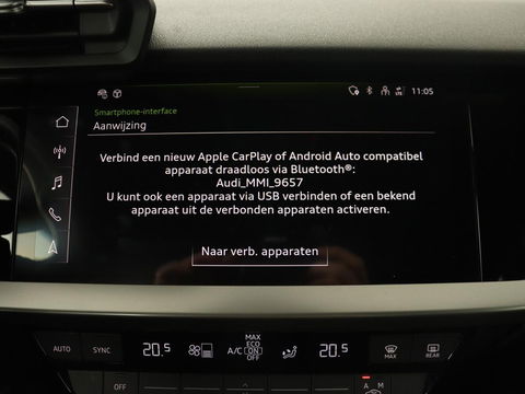 Audi A3 Limousine 30 TFSI Advanced edition | Full LED | Navigatie | Carplay | Cruise control | Virtual cockpit | Automaat | LMV 17 inch