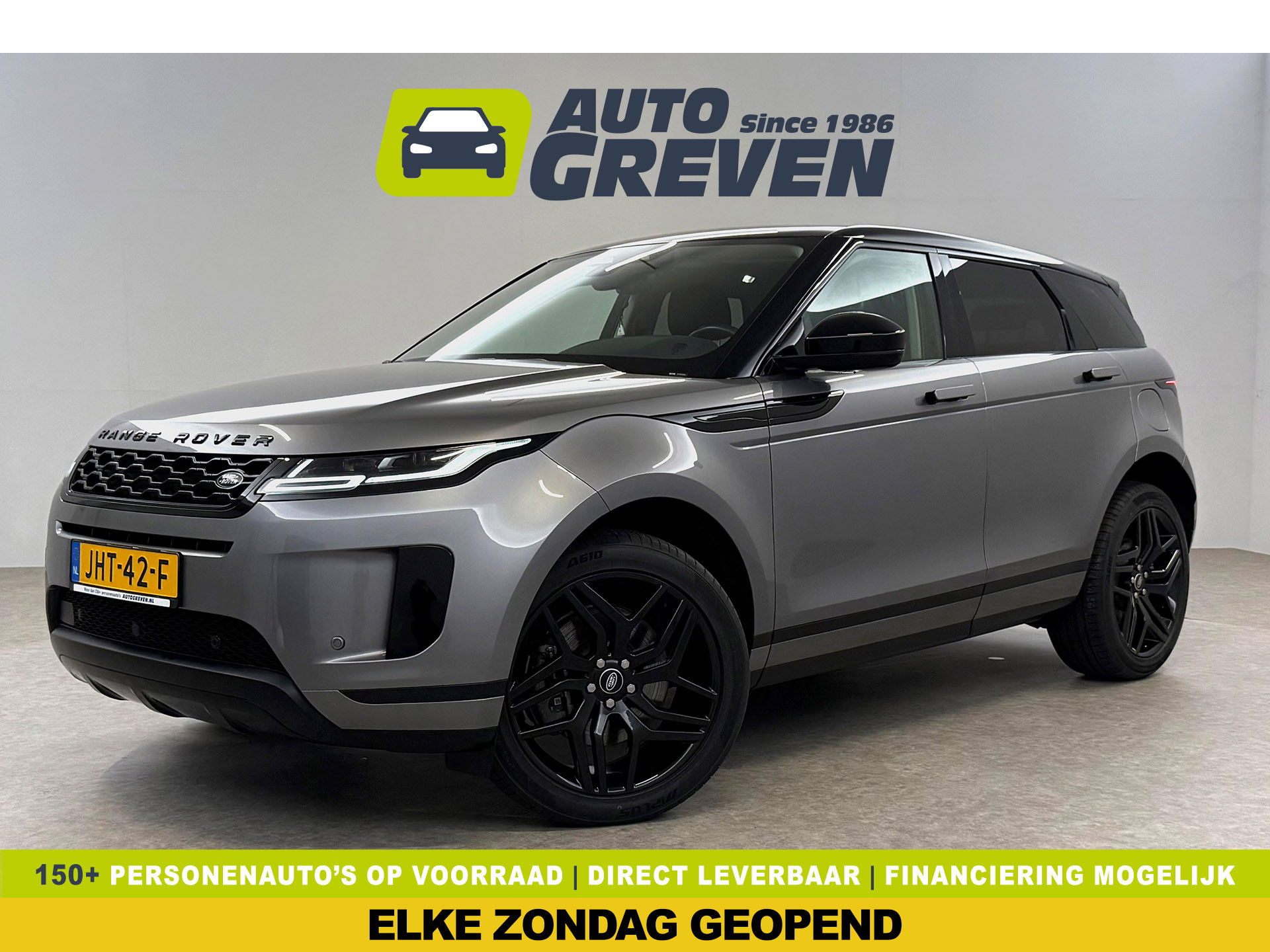 Land Rover Range Rover Evoque 1.5 P300e AWD 309PK R-Dynamic SE | Virtual | Carplay | LED | Camera | Memory | Adaptive Cruise | Leder | Dodehoek