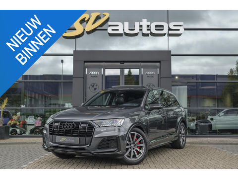 Audi Q7 60 TFSIe 455pk Competition Hybrid Panoramadak *BTW* Head-up Trekhaak elektrisch Leder Adaptive cruise DAB Carplay