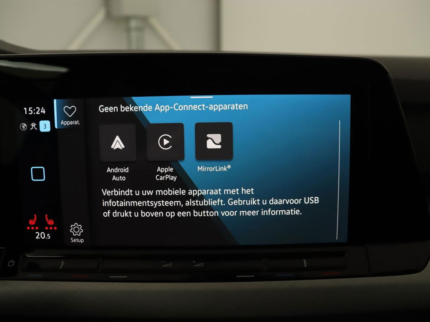 Volkswagen Golf 1.5 TSI Life Business | Adaptive Cruise | Stoelverwarming | Camera | Memory | Carplay | Navigatie | Sfeerverlichting