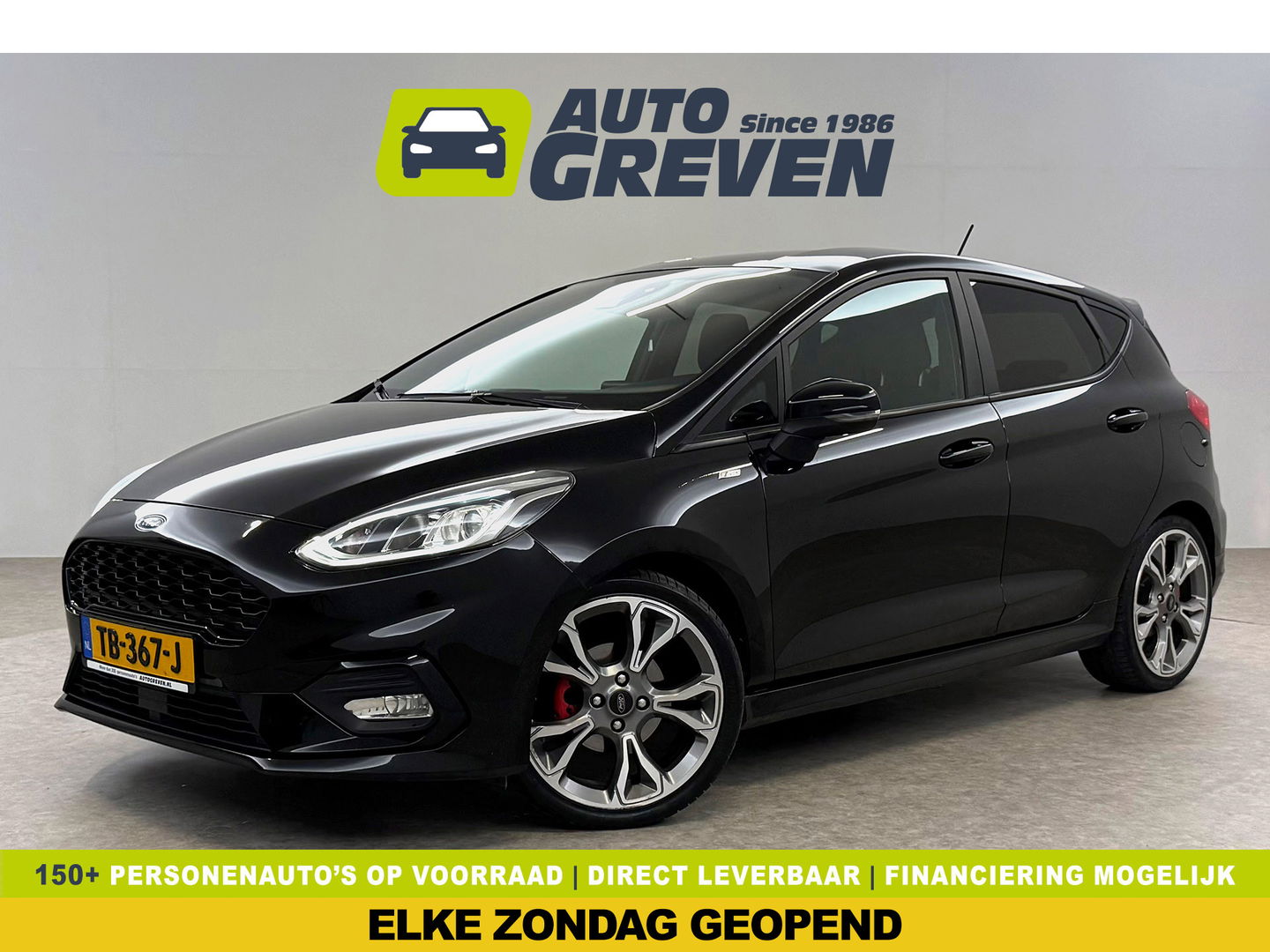 Ford Fiesta 1.0 EcoBoost ST-Line | Carplay | LED | Cruise | Navi | Parkeersens. | Keyless | NAP