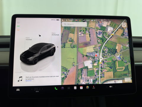 Tesla Model Y Performance AWD 75 kWh {SOH-84%} [ 3-Fase ] (INCL-BTW) Aut. *PANO | AUTO-PILOT | LUXURY-LEATHER | TOP-VIEW | NAVI-FULLMAP | MATRIX-LED | DIGI-COCKPIT | KEYLESS | CAMERA | DAB+ | HEATED-COMFORTSEATS | PRIVACY-GLASS | 21''ALU*