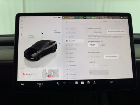 Tesla Model Y Performance AWD 75 kWh {SOH-84%} [ 3-Fase ] (INCL-BTW) Aut. *PANO | AUTO-PILOT | LUXURY-LEATHER | TOP-VIEW | NAVI-FULLMAP | MATRIX-LED | DIGI-COCKPIT | KEYLESS | CAMERA | DAB+ | HEATED-COMFORTSEATS | PRIVACY-GLASS | 21''ALU*