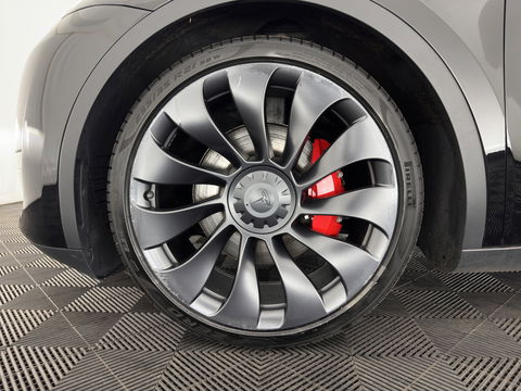 Tesla Model Y Performance AWD 75 kWh {SOH-84%} [ 3-Fase ] (INCL-BTW) Aut. *PANO | AUTO-PILOT | LUXURY-LEATHER | TOP-VIEW | NAVI-FULLMAP | MATRIX-LED | DIGI-COCKPIT | KEYLESS | CAMERA | DAB+ | HEATED-COMFORTSEATS | PRIVACY-GLASS | 21''ALU*