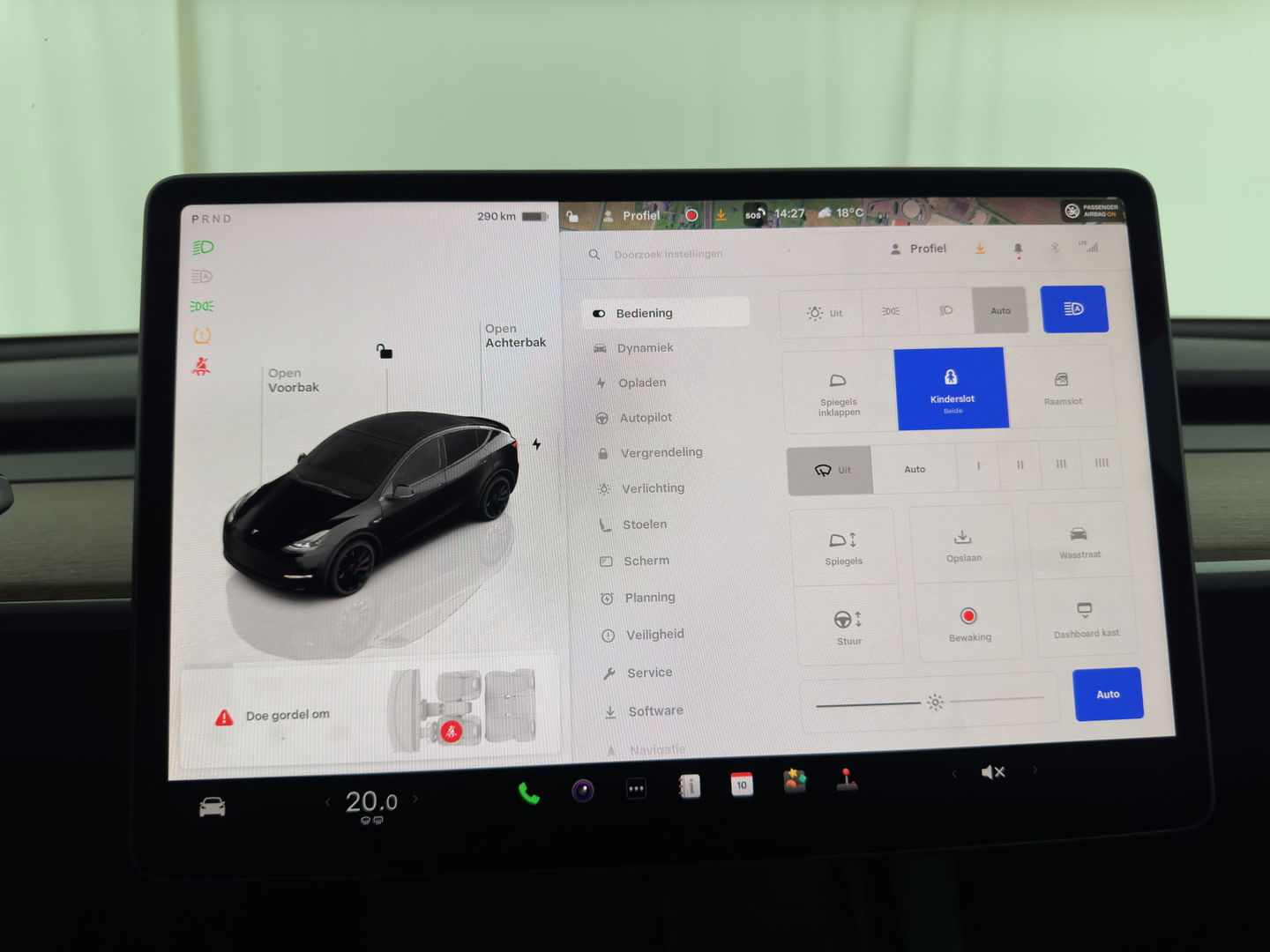 Tesla Model Y Performance AWD 75 kWh {SOH-84%} [ 3-Fase ] (INCL-BTW) Aut. *PANO | AUTO-PILOT | LUXURY-LEATHER | TOP-VIEW | NAVI-FULLMAP | MATRIX-LED | DIGI-COCKPIT | KEYLESS | CAMERA | DAB+ | HEATED-COMFORTSEATS | PRIVACY-GLASS | 21''ALU*