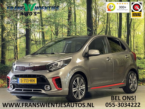 Kia Picanto 1.2 CVVT GT-Line | Achteruitrijcamera | Airconditioning | Navigatie | Apple Carplay | Android Auto | Lichtmetaal 16" | Isofix |