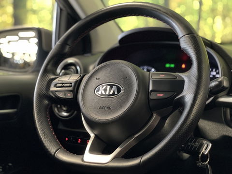 Kia Picanto 1.2 CVVT GT-Line | Achteruitrijcamera | Airconditioning | Navigatie | Apple Carplay | Android Auto | Lichtmetaal 16" | Isofix |