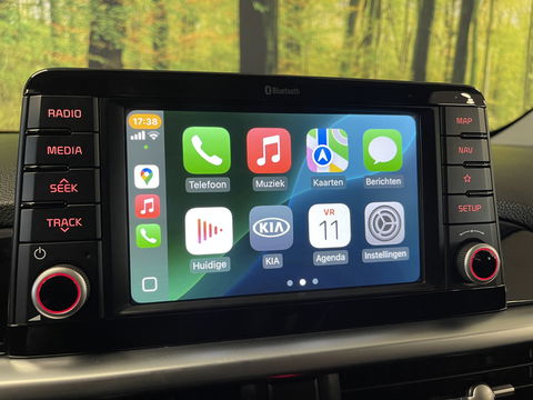 Kia Picanto 1.2 CVVT GT-Line | Achteruitrijcamera | Airconditioning | Navigatie | Apple Carplay | Android Auto | Lichtmetaal 16" | Isofix |