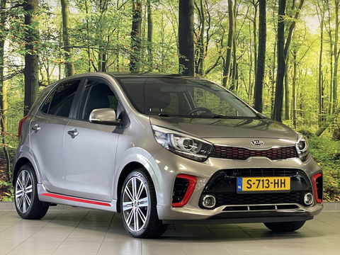 Kia Picanto 1.2 CVVT GT-Line | Achteruitrijcamera | Airconditioning | Navigatie | Apple Carplay | Android Auto | Lichtmetaal 16" | Isofix |