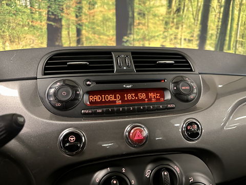 Fiat 500 1.2 Pop | 4 cilinder | Airconditioning | Radio/cd-speler | Blue&Me | Lichtmetaal 15" | Elektrische Ramen | AUX | Centrale Vergrendeling Met Afstandsbediening |