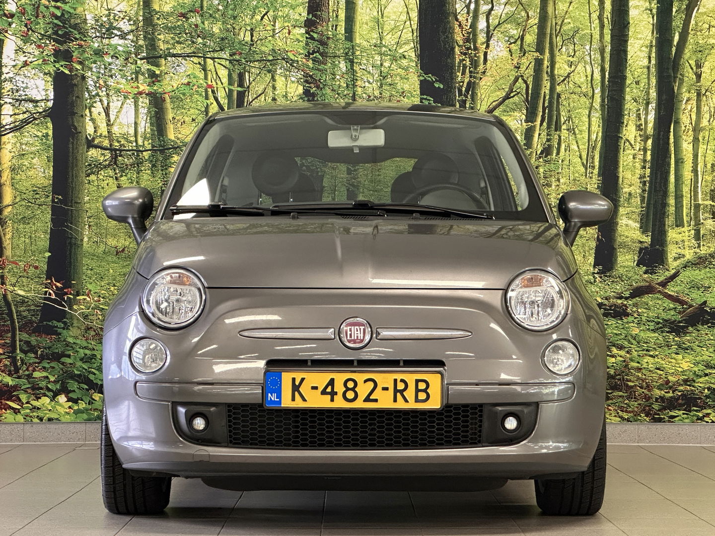 Fiat 500 1.2 Pop | 4 cilinder | Airconditioning | Radio/cd-speler | Blue&Me | Lichtmetaal 15" | Elektrische Ramen | AUX | Centrale Vergrendeling Met Afstandsbediening |