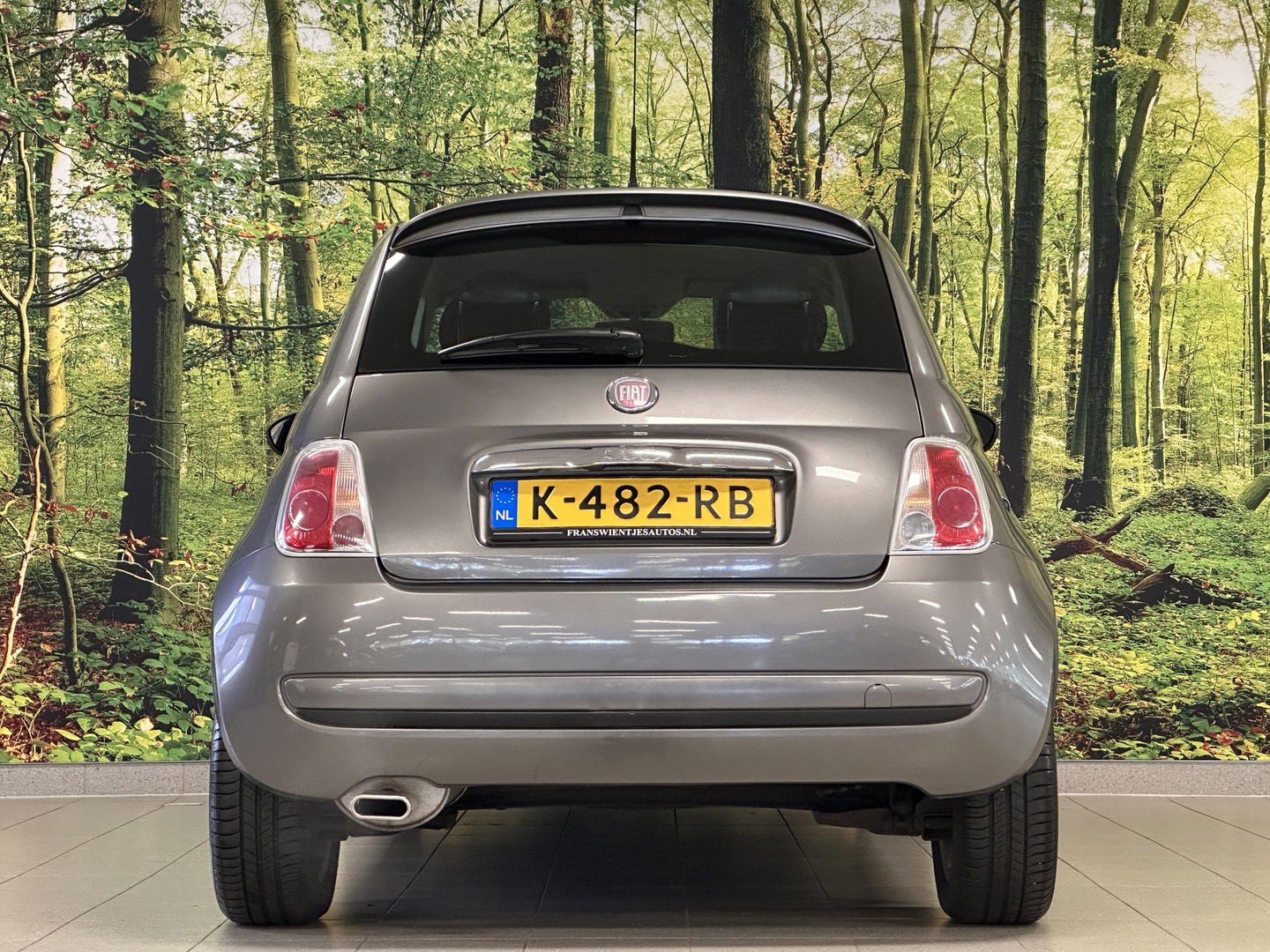 Fiat 500 1.2 Pop | 4 cilinder | Airconditioning | Radio/cd-speler | Blue&Me | Lichtmetaal 15" | Elektrische Ramen | AUX | Centrale Vergrendeling Met Afstandsbediening |