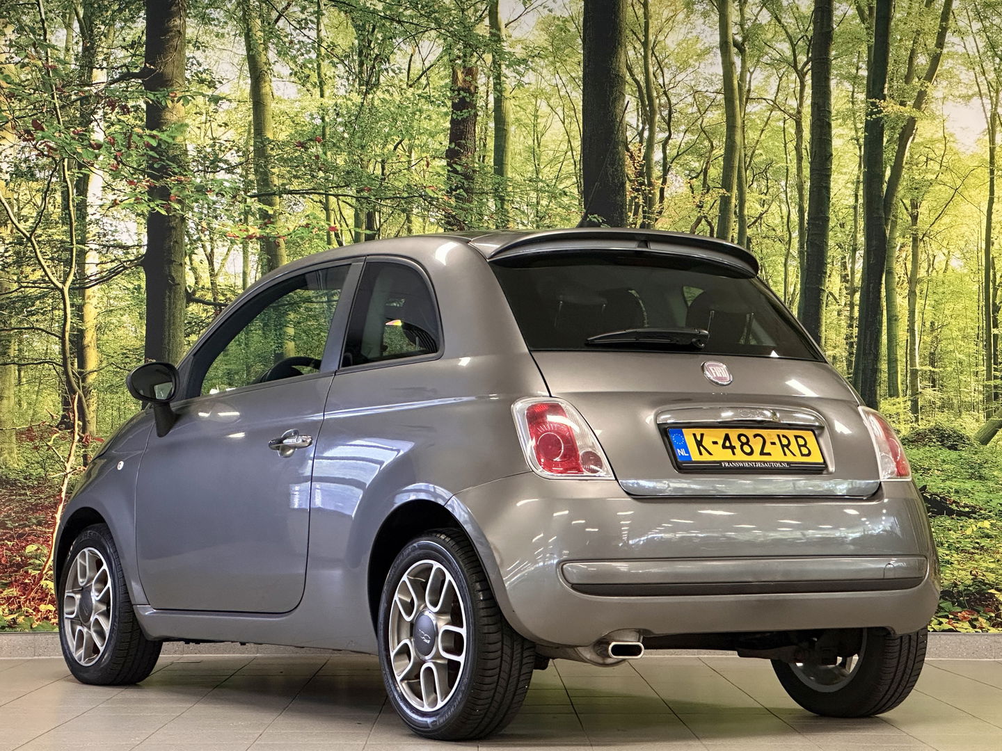 Fiat 500 1.2 Pop | 4 cilinder | Airconditioning | Radio/cd-speler | Blue&Me | Lichtmetaal 15" | Elektrische Ramen | AUX | Centrale Vergrendeling Met Afstandsbediening |