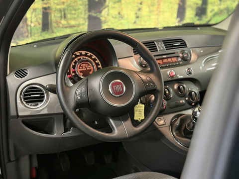 Fiat 500 1.2 Pop | 4 cilinder | Airconditioning | Radio/cd-speler | Blue&Me | Lichtmetaal 15" | Elektrische Ramen | AUX | Centrale Vergrendeling Met Afstandsbediening |