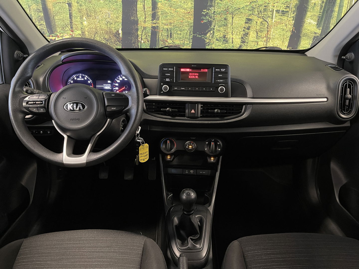 Kia Picanto 1.0 CVVT EconomyPlusLine | Airconditioning | Bluetooth | Elektrische Ramen Voor | USB | Automatische Verlichting | Isofix | Stop&Go |