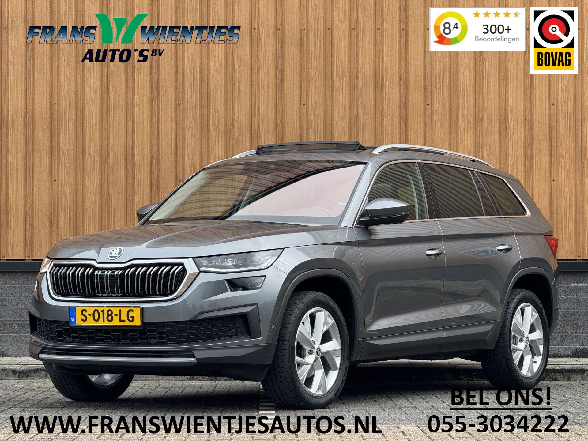 Škoda Kodiaq 1.5 TSI Business Edition Plus | Wegdraaibare Trekhaak | Elektrisch Panoramadak | 360° Camera | Adaptieve Cruise Control | Keyless Go/Entry | Apple Carplay | Memory Stoel | Stoelverwarming | Stuurverwarming |