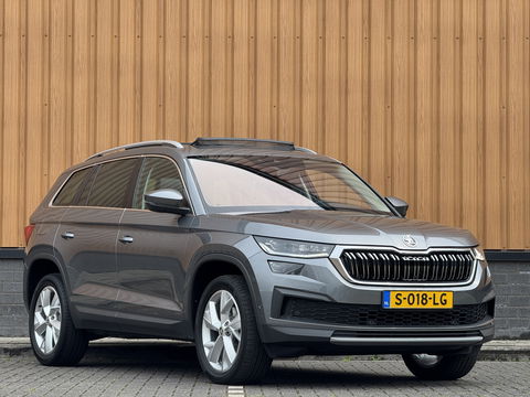 Škoda Kodiaq 1.5 TSI Business Edition Plus | Wegdraaibare Trekhaak | Elektrisch Panoramadak | 360° Camera | Adaptieve Cruise Control | Keyless Go/Entry | Apple Carplay | Memory Stoel | Stoelverwarming | Stuurverwarming |
