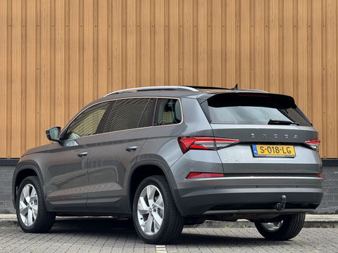 Škoda Kodiaq 1.5 TSI Business Edition Plus | Wegdraaibare Trekhaak | Elektrisch Panoramadak | 360° Camera | Adaptieve Cruise Control | Keyless Go/Entry | Apple Carplay | Memory Stoel | Stoelverwarming | Stuurverwarming |