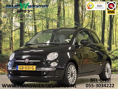 Fiat 500 1.2 Lounge | Origineel Nederlands! | Panoramadak | Parkeersensoren | Blue&Me | Airconditioning | 16" Lichtmetaal