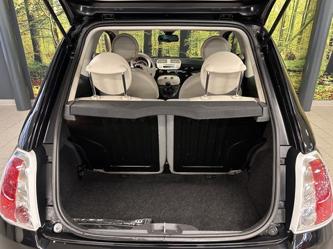 Fiat 500 1.2 Lounge | Origineel Nederlands! | Panoramadak | Parkeersensoren | Blue&Me | Airconditioning | 16" Lichtmetaal