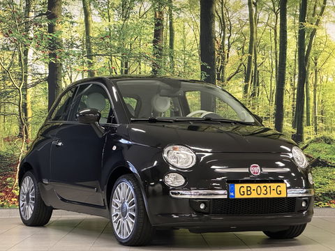 Fiat 500 1.2 Lounge | Origineel Nederlands! | Panoramadak | Parkeersensoren | Blue&Me | Airconditioning | 16" Lichtmetaal
