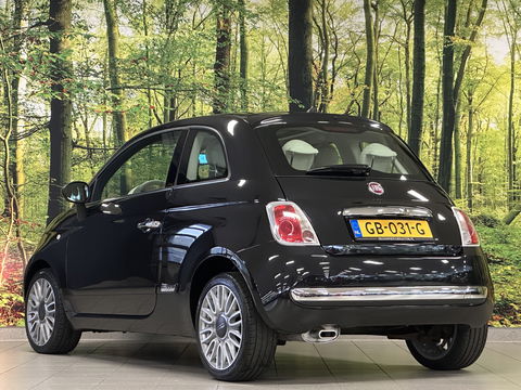 Fiat 500 1.2 Lounge | Origineel Nederlands! | Panoramadak | Parkeersensoren | Blue&Me | Airconditioning | 16" Lichtmetaal