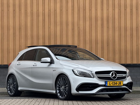 Mercedes-Benz A-Klasse AMG 45 4MATIC | Cruise Control | Panoramadak | Achteruitrijcamera | Stoelverwarming | Parkeersensoren | Navigatie | Stop&Go |