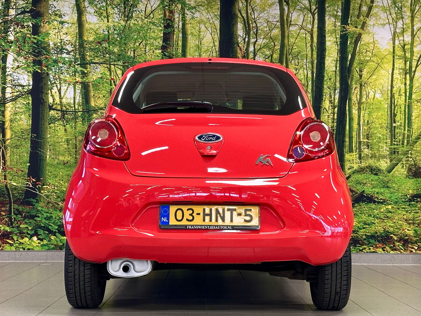 Ford Ka 1.2 Titanium | 43.219 KM! | Origineel Nederlands | Airconditioning | Elektrische Ramen | AUX | Radio/CD |
