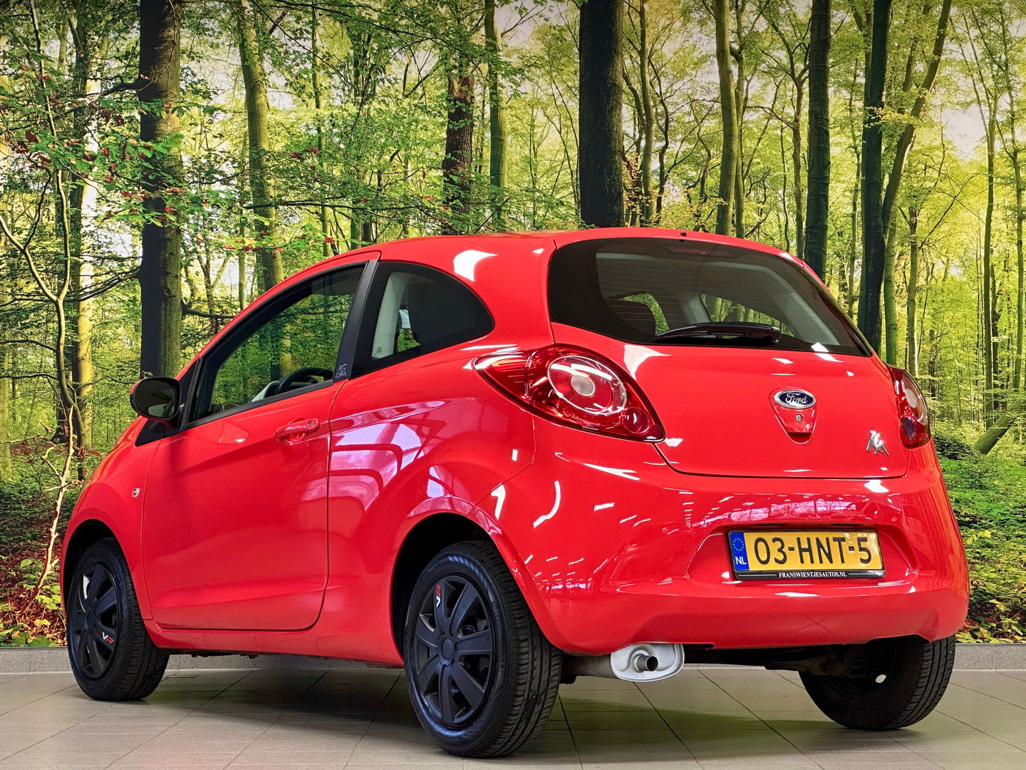 Ford Ka 1.2 Titanium | 43.219 KM! | Origineel Nederlands | Airconditioning | Elektrische Ramen | AUX | Radio/CD |