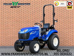 New Holland Boomer 25 | Aftak as voor + achter | Hefinrichting | 4WD | Differentieel slot | Cruise control | 58 uur | nieuw staat | trekhaak |
