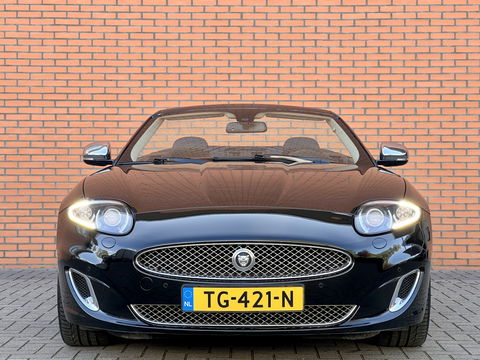 Jaguar XK 5.0 V8 Convertible Portfolio | 385 PK! | Leder | Navigatie | 20" Lichtmetaal | LED | Stuurwiel verwarming | Bluetooth | Camera | Stoelverwarming | Elektrische Memory Stoelen |