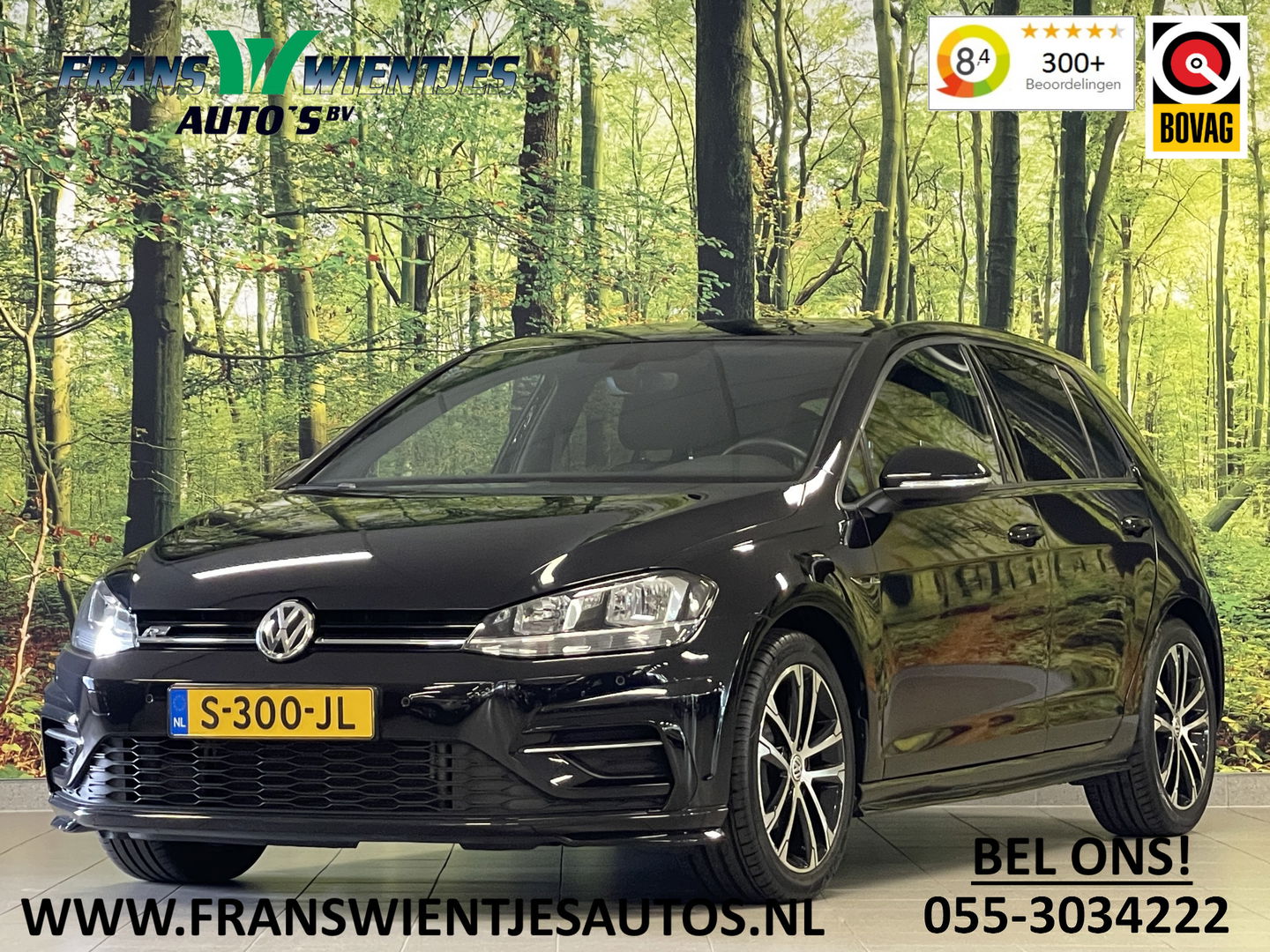 Volkswagen Golf 1.0 TSI Highline | Achteruitrijcamera | Adaptieve Cruise Control | Apple Carplay/Android Auto | Airconditioning | Parkeersensoren | DAB | Bluetooth |