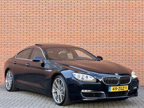 BMW 6 Serie Gran Coupé 640i High Executive | Dealer Onderhouden | Panoramadak | Head-Up Display | Elektrische Stoel + Geheugenfunctie | Lederen Bekleding | Stoelverwarming