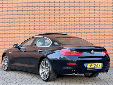BMW 6 Serie Gran Coupé 640i High Executive | Dealer Onderhouden | Panoramadak | Head-Up Display | Elektrische Stoel + Geheugenfunctie | Lederen Bekleding | Stoelverwarming