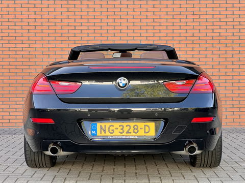 BMW 6 Serie Cabrio 640i High Executive | 320 PK! | Head-Up Display | Softclose | Xenon | 20" Lichtmetaal | Camera | Lederen Bekleding