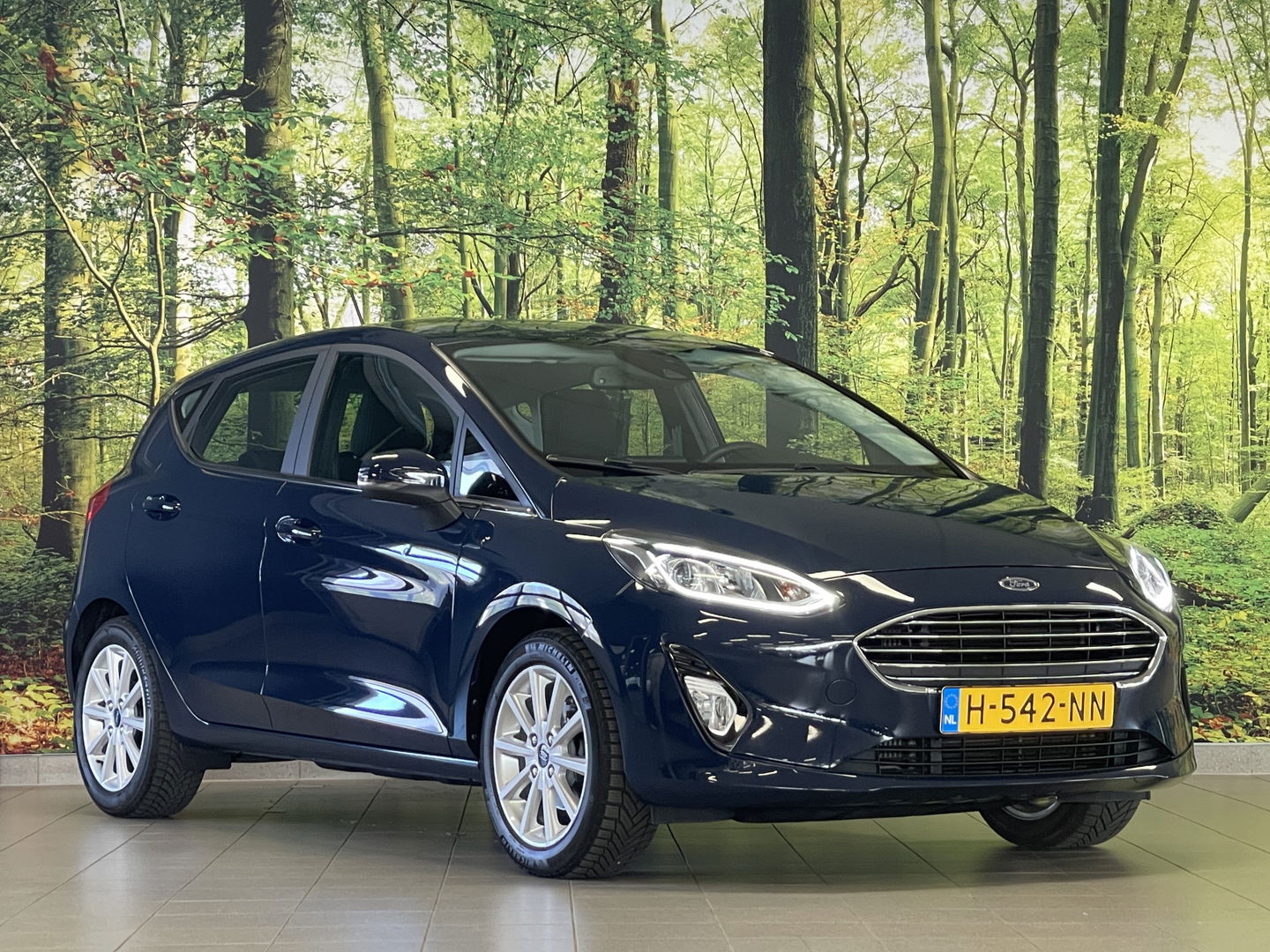 Ford Fiesta 1.0 EcoBoost Titanium | Cruise Control | Parkeersensoren Achter | Apple Carplay | Origineel Nederlands | Automatische Verlichting |