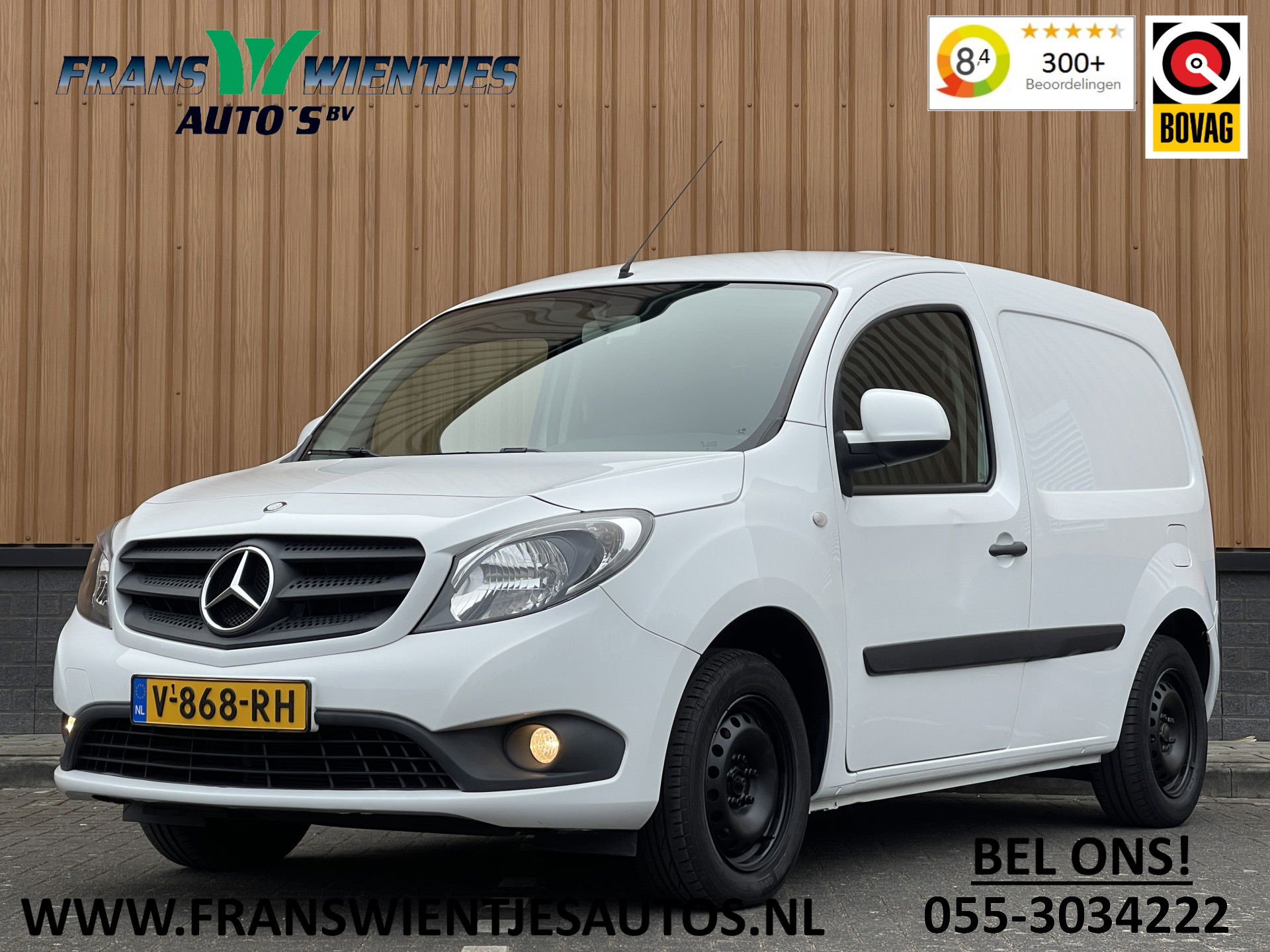Mercedes-Benz Citan 108 CDI BlueEFFICIENCY | Bluetooth | Cruise Control | Airconditioning | Tussenschot met Ruit | Achterdeuren |