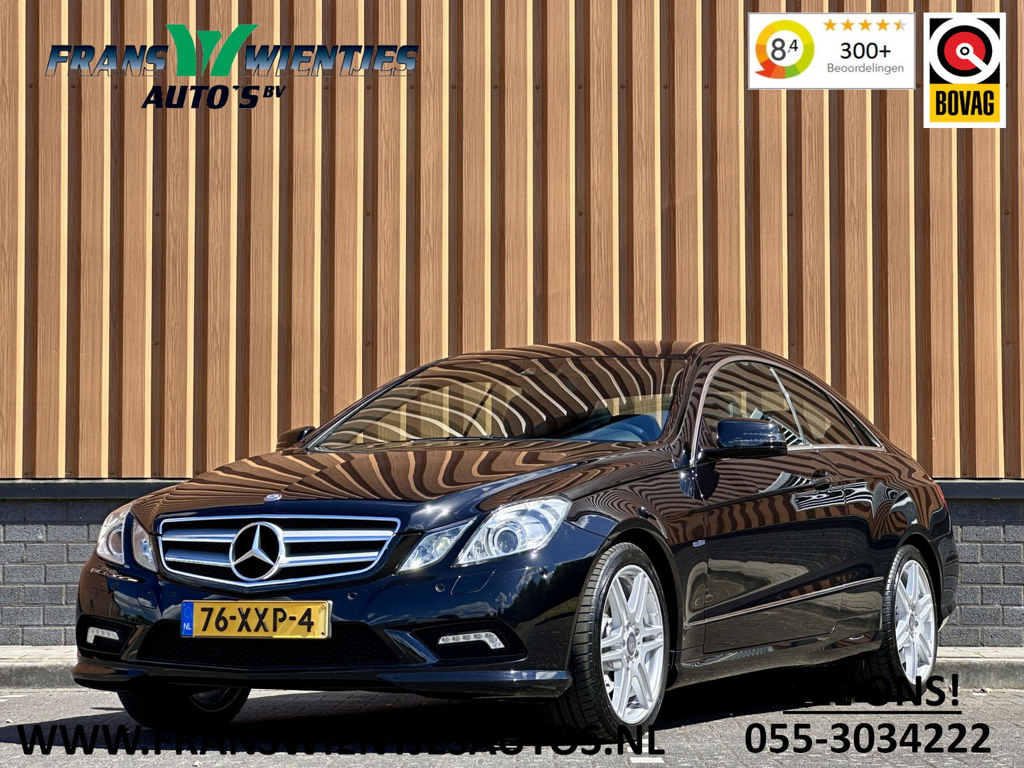 Mercedes-Benz E-Klasse Coupé 250 CGI Elegance | Parkeersensoren | Cruise Control | Stoelverwarming | 18" Lichtmetaal | Afn. Trekhaak | Elektrische Stoelen | Navigatie | Airconditioning |