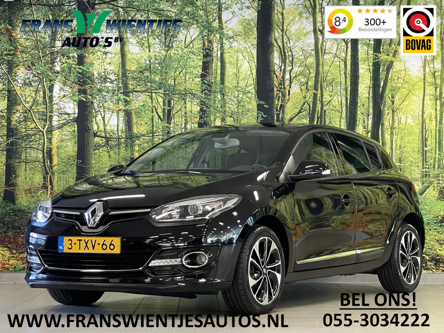 Renault Mégane 1.2 TCe Bose | Origineel Nederlands | Airconditioning | Lichtmetaal 17'' | Radio\Cd | Bose Audio | Bluetooth | Navigatie |