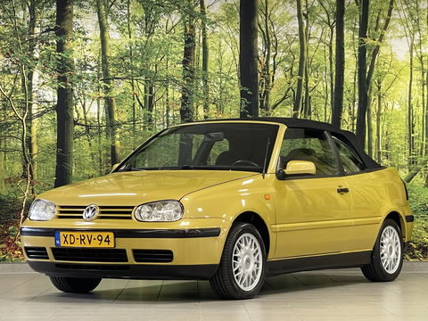 Volkswagen GOLF Cabriolet 1.8 Trendline | Cabriolet | Origineel Nederlands | BTW Factuur mogelijk Lichtmetaal 16'' | NAP | Elektrische Ramen | Elektrische Spiegels | Radio\Cd |