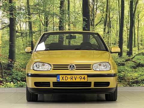 Volkswagen GOLF Cabriolet 1.8 Trendline | Cabriolet | Origineel Nederlands | BTW Factuur mogelijk Lichtmetaal 16'' | NAP | Elektrische Ramen | Elektrische Spiegels | Radio\Cd |