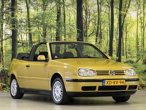 Volkswagen GOLF Cabriolet 1.8 Trendline | Cabriolet | Origineel Nederlands | BTW Factuur mogelijk Lichtmetaal 16'' | NAP | Elektrische Ramen | Elektrische Spiegels | Radio\Cd |