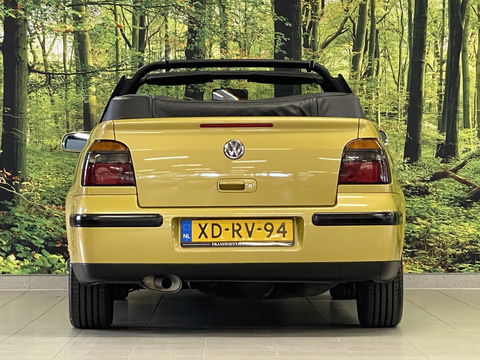 Volkswagen GOLF Cabriolet 1.8 Trendline | Cabriolet | Origineel Nederlands | BTW Factuur mogelijk Lichtmetaal 16'' | NAP | Elektrische Ramen | Elektrische Spiegels | Radio\Cd |
