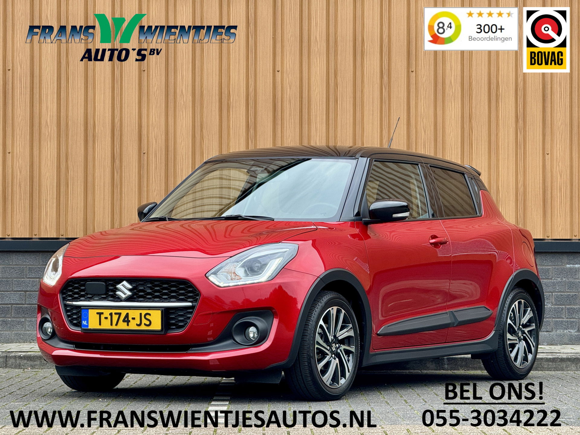 Suzuki Swift 1.2 Style Smart Hybrid | Apple Carplay | Android Auto | Camera | Lane Assist | Dodehoeksensor | Navigatie | Stoelverwarming | Afneembare Trekhaak | 16" Lichtmetaal | DAB |