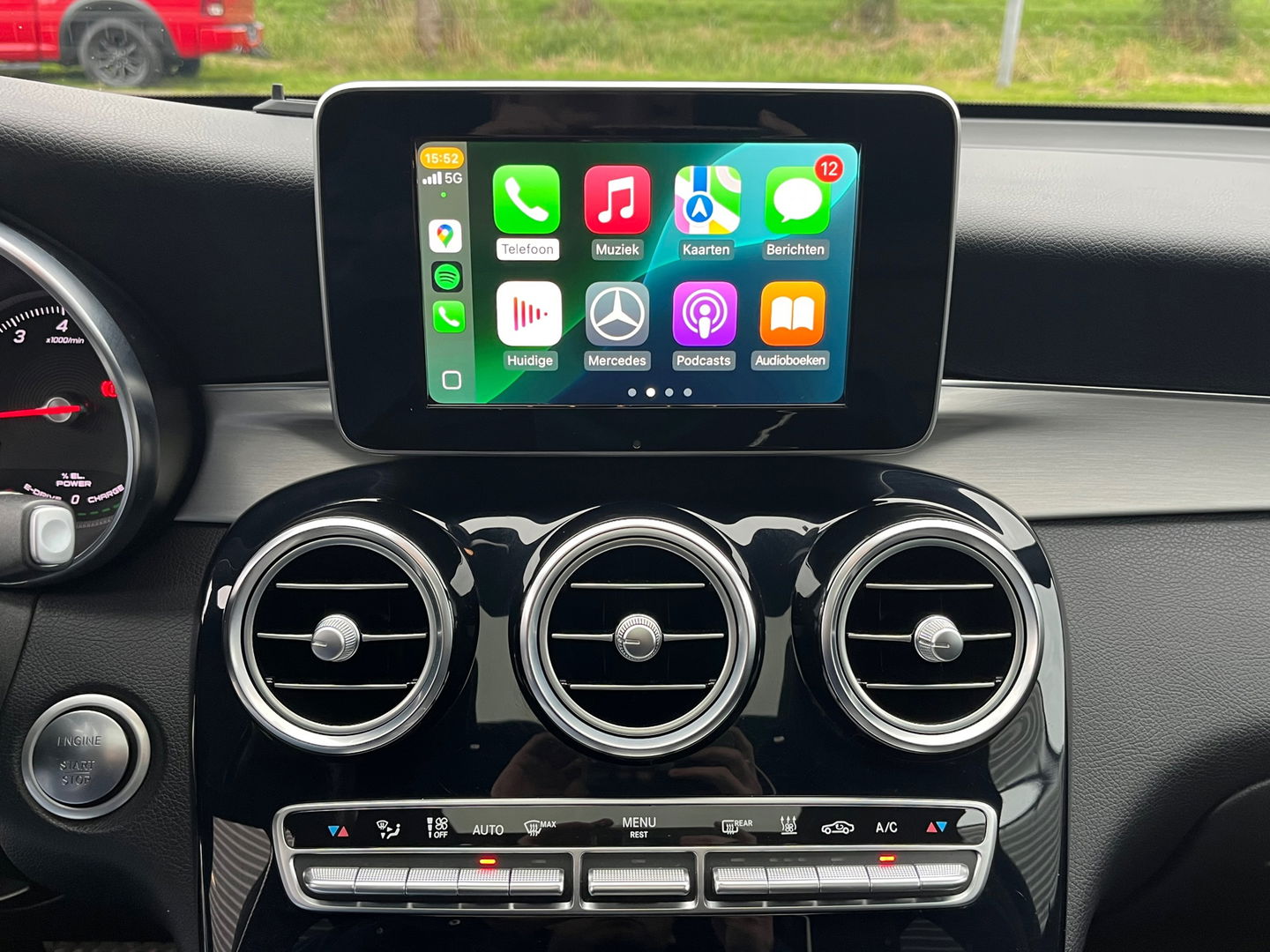 Mercedes-Benz GLC Coupé 350e 4Matic AMG|Schuifdak|360Camera|Carplay|Keyless|Leder|Navi|320PK