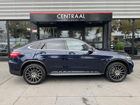 Mercedes-Benz GLC Coupé 350e 4Matic AMG|Schuifdak|360Camera|Carplay|Keyless|Leder|Navi|320PK